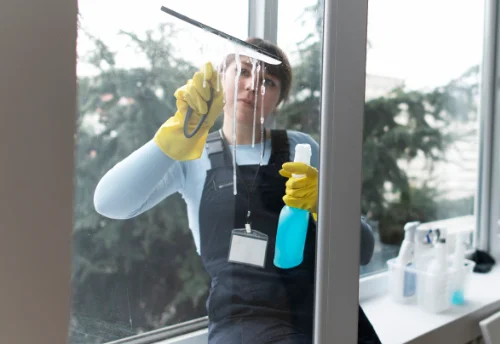 Nettoyage de vitres intérieures et extérieures à l'Hospitalet-près-l'Andorre